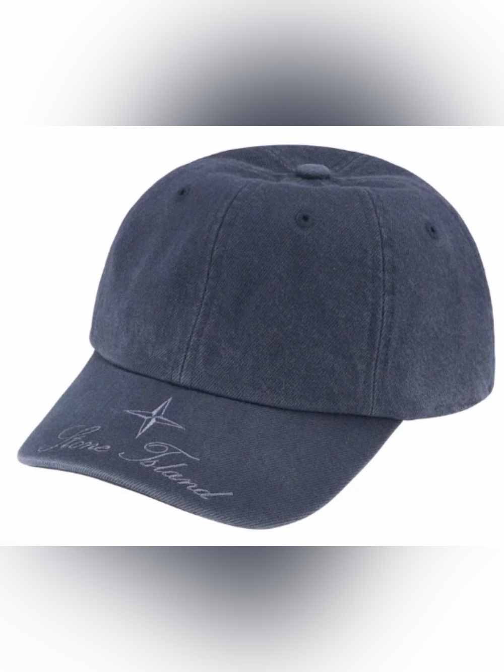 Supreme x Stone Island Collab baseball cap/hat FW23